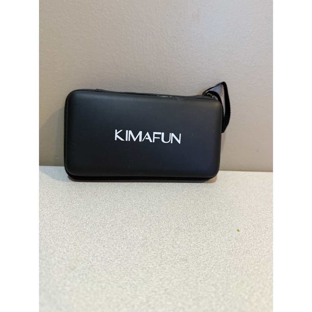 KIMAFUN Wireless Lavalier Microphone System 2.4G Wireless Lapel Microphone As Is